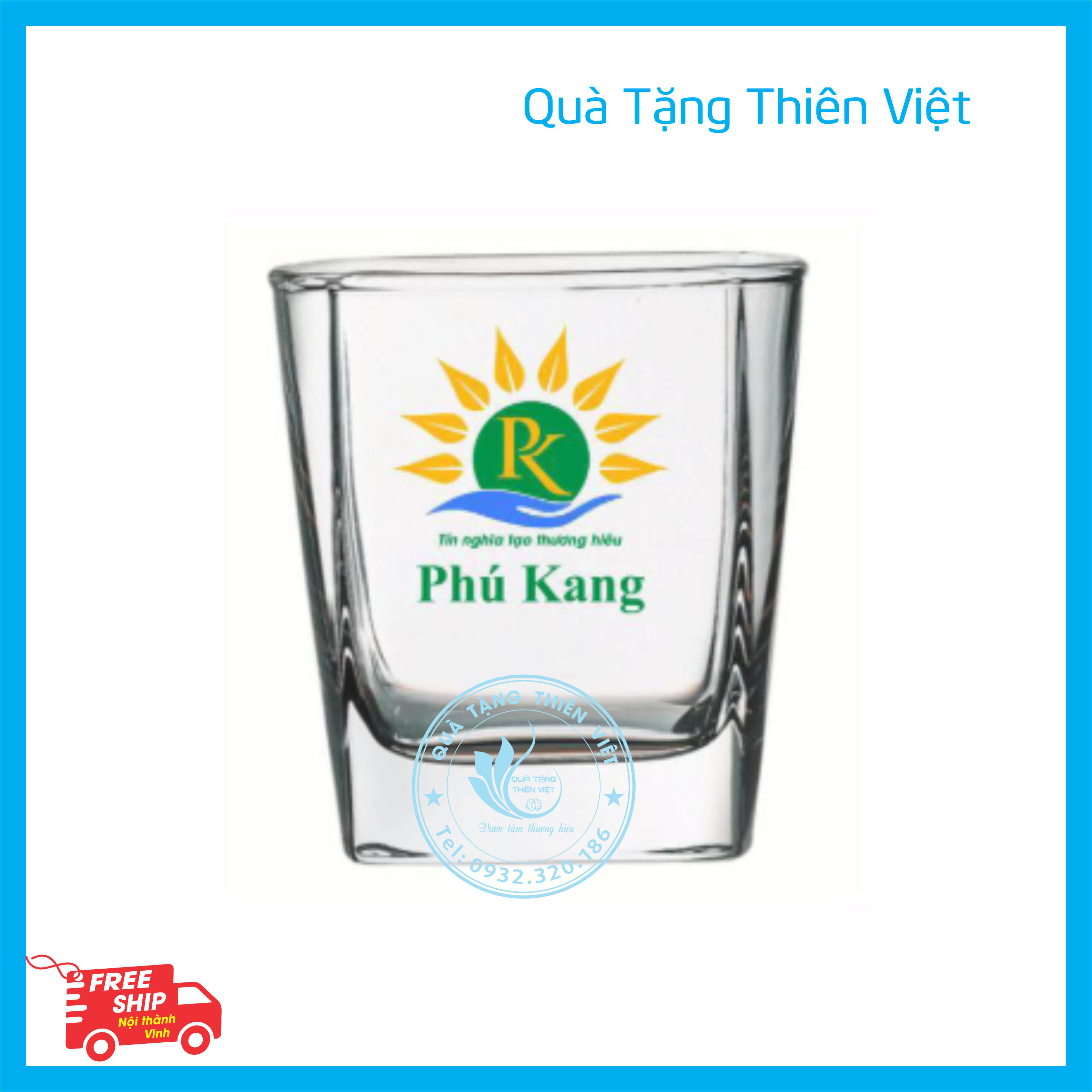 Cốc thủy tinh in logo tại Hà Tĩnh - Tiêu chí nào để lựa chọn?