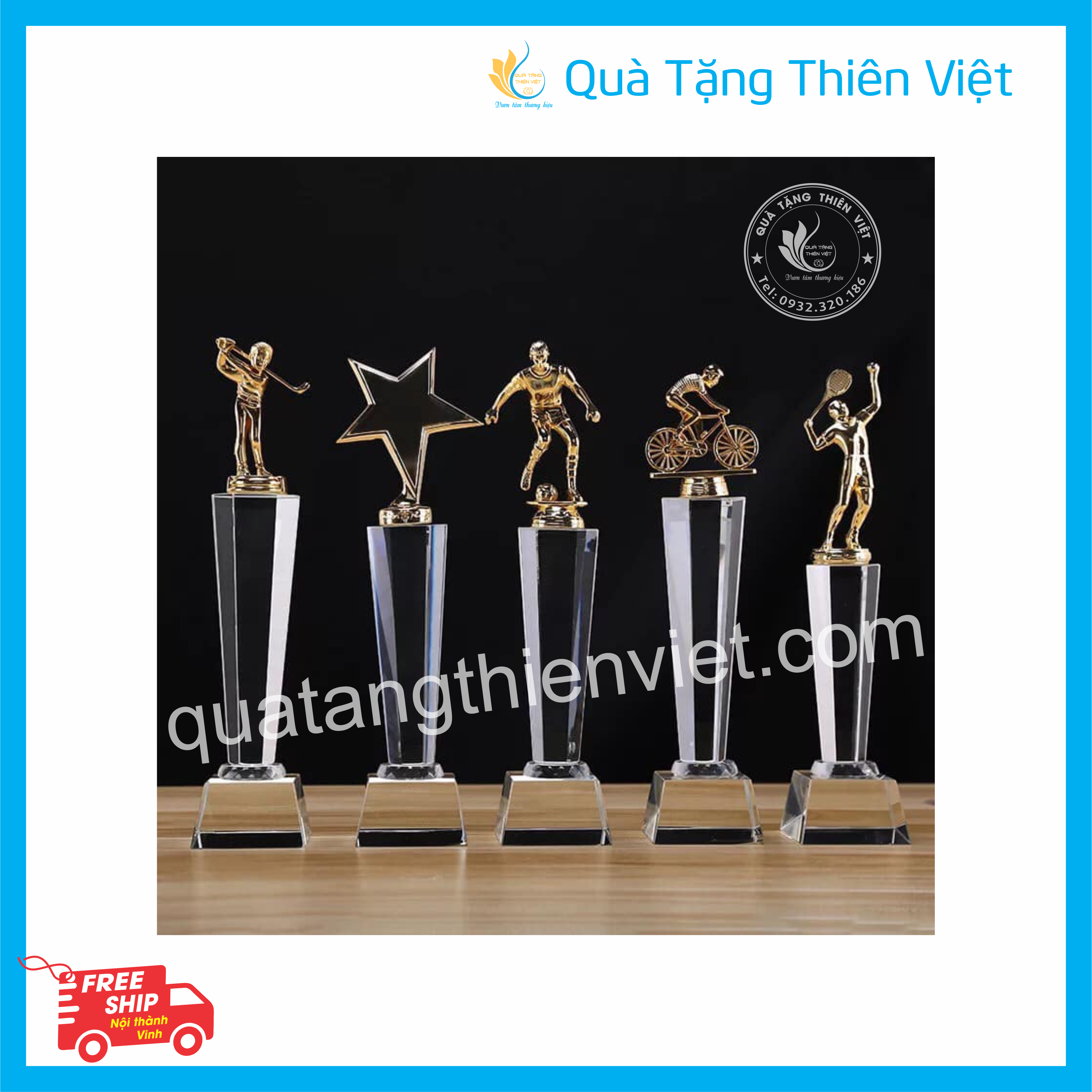Quà tặng vinh danh tại Hà Tĩnh - sẵn sàng chào đón ngày Doanh nhân Việt Nam