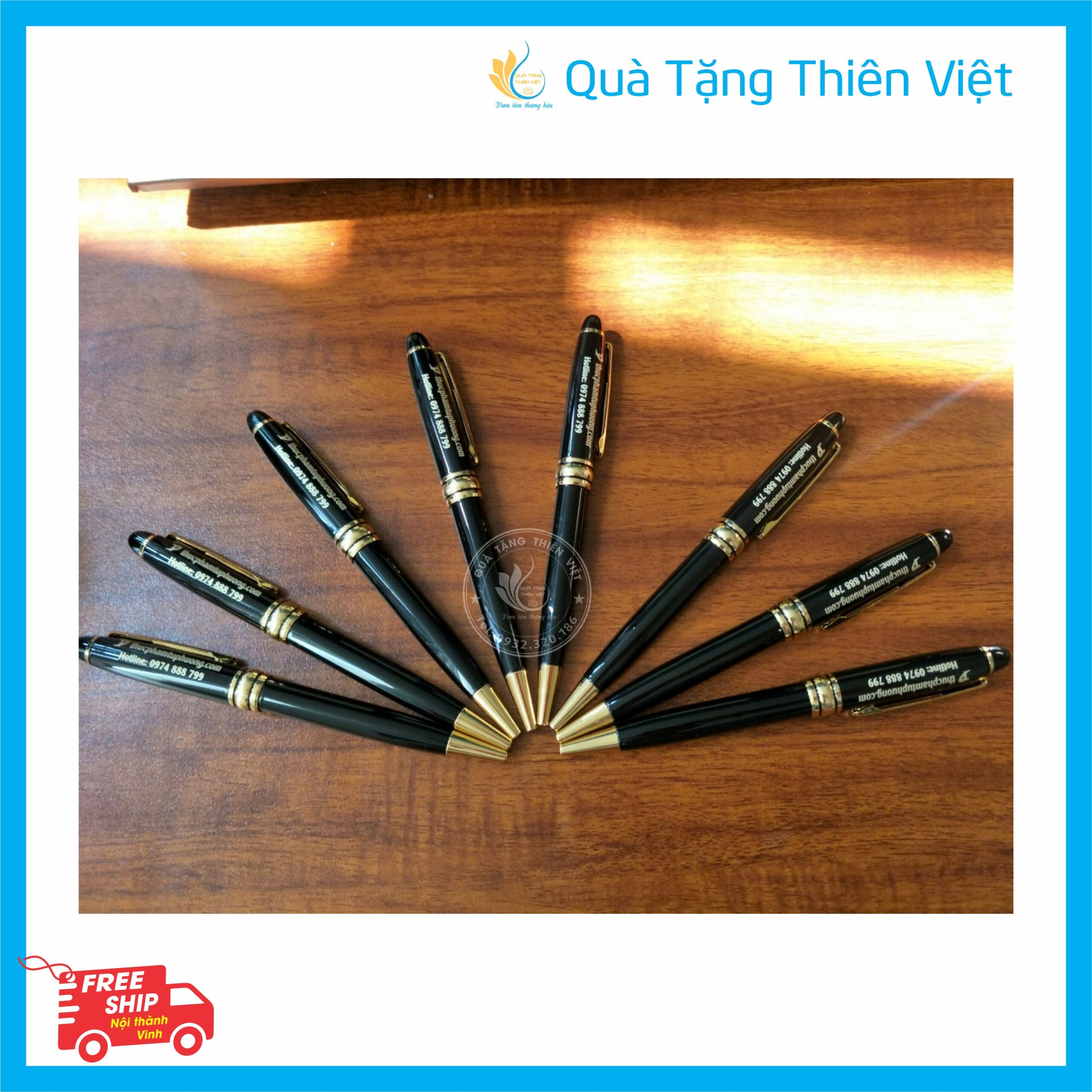 Bút kí in logo tại Hà Tĩnh - Giải pháp quà tặng cho doanh nghiệp