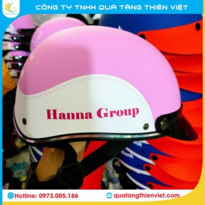 Lưu ý khi đặt mũ bảo hiểm in logo giá rẻ tại Hà Nội