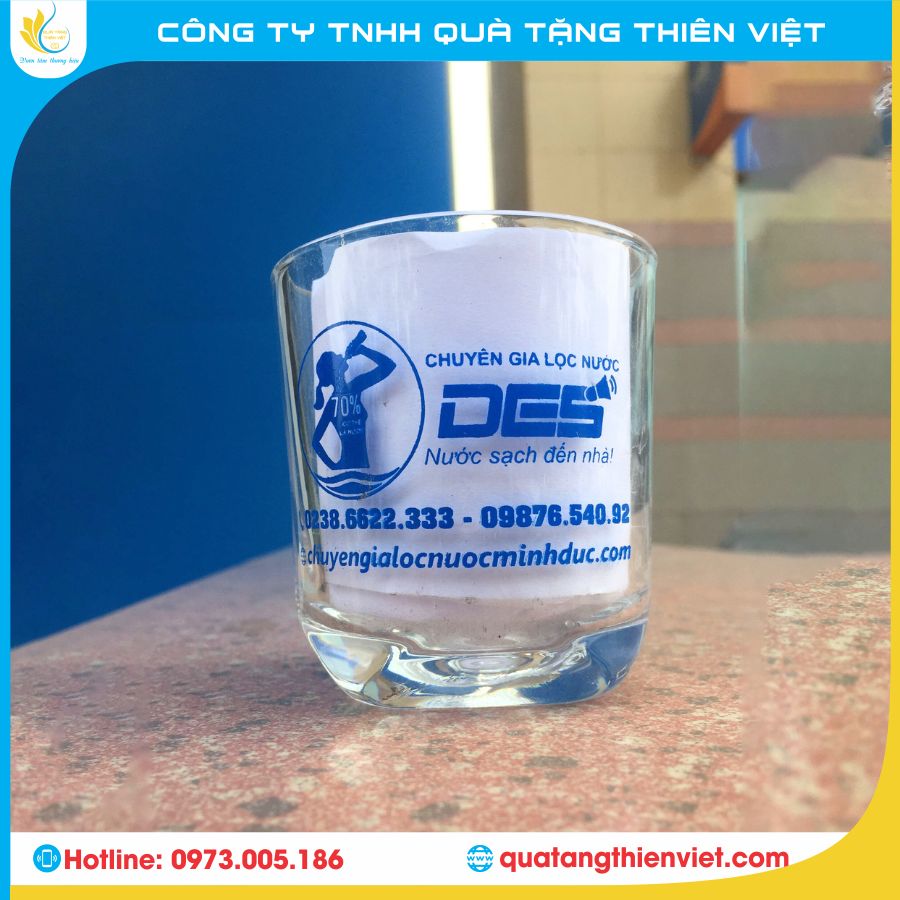 Tại sao nên chọn cốc thủy tinh làm quà tặng?