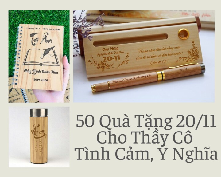 Quà tặng 20/11 cho thầy cô