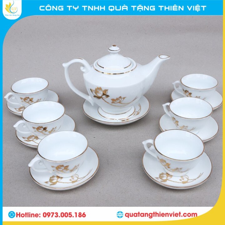 In lên ấm chén bát tràng tại nghệ an