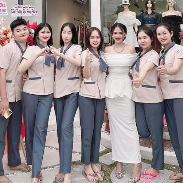Đồng phục spa tại khách sạn, resort