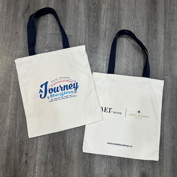 Túi vải canvas in logo