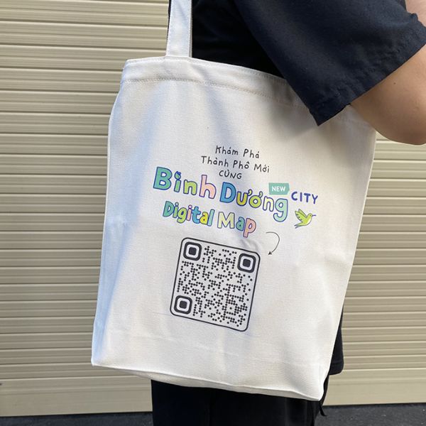 Túi vải canvas in logo
