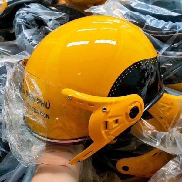 Mũ bảo hiểm in logo