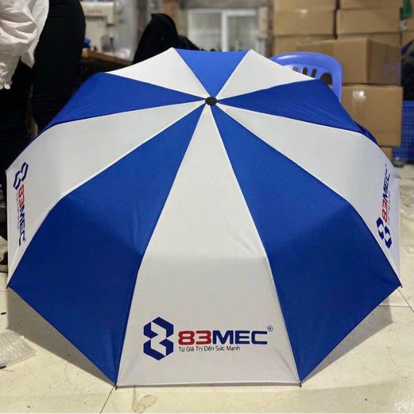 Ô dù in logo thương hiệu