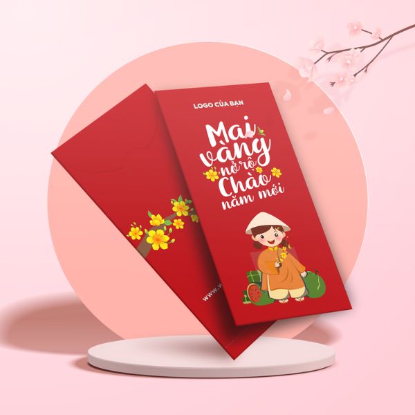 Bao lì xì in logo