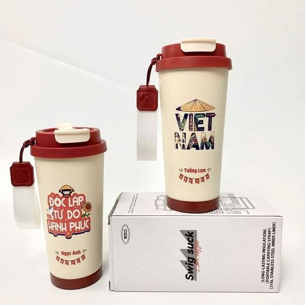 Cốc giữ nhiệt in logo