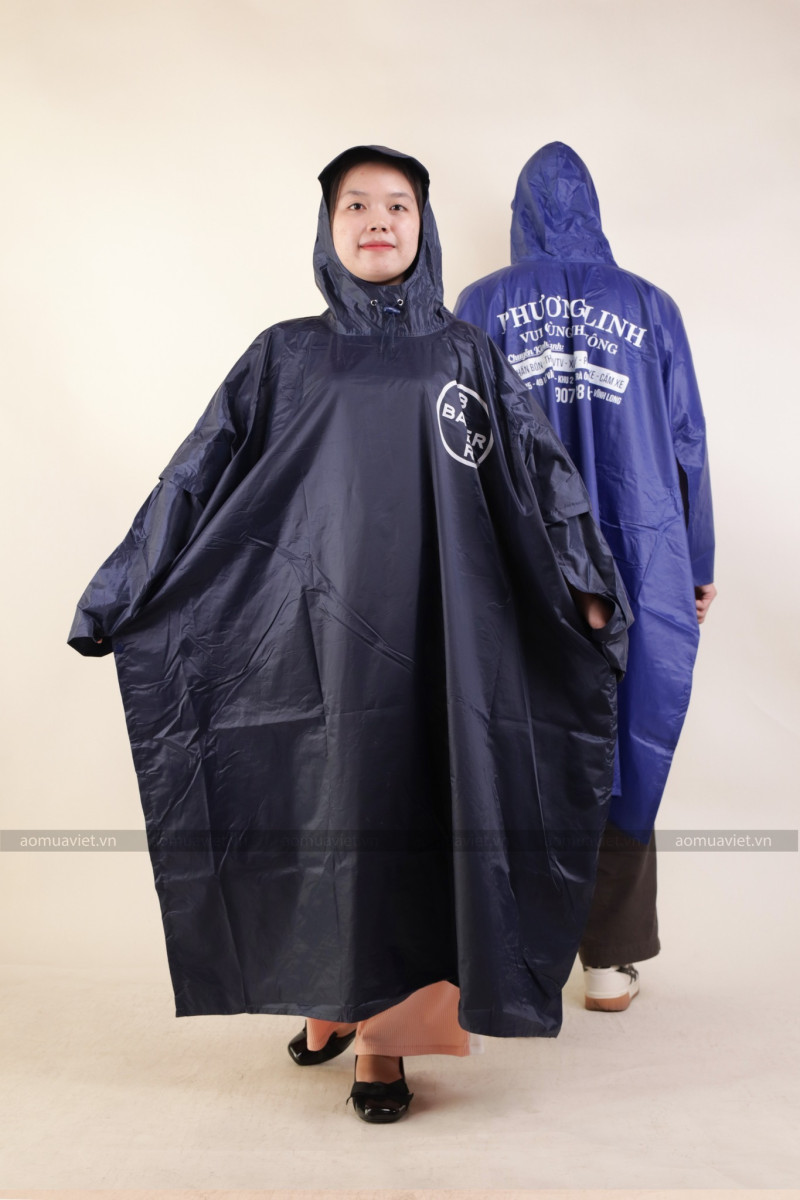 Áo mưa in logo