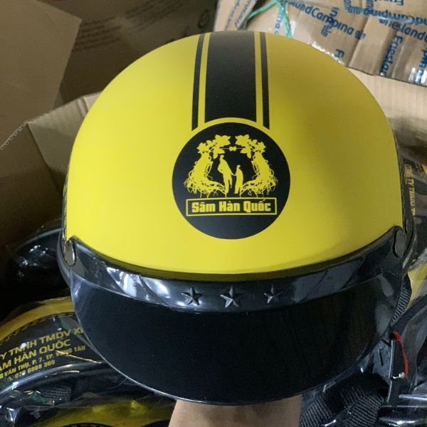 Mũ bảo hiểm in logo