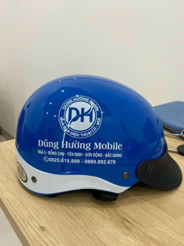 Mũ bảo hiểm in logo