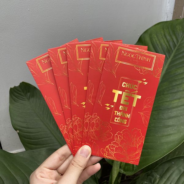 Lịch để bàn + Bao lì xì in logo