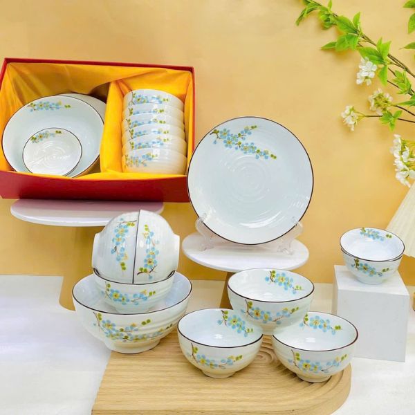 Quy trình đặt bộ bát đĩa in logo tại Quà Tặng Thiên Việt