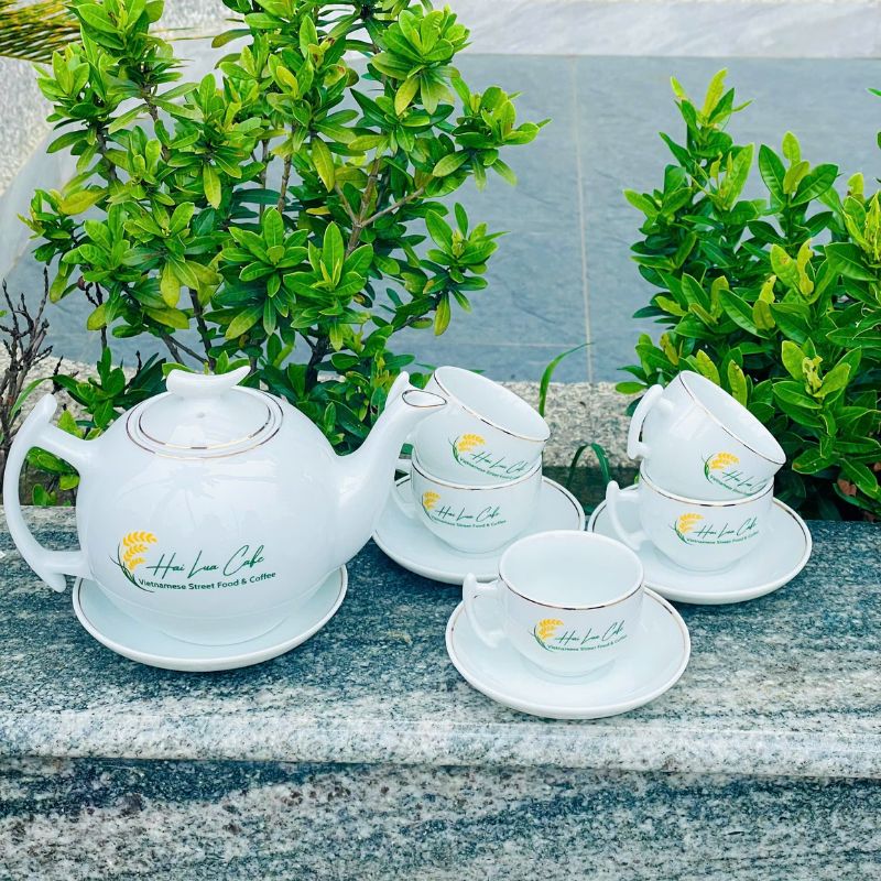 Ấm Chén In Logo Theo Yêu Cầu, Thiết Kế Riêng Cho Doanh Nghiệp - Quà Tặng Thiên Việt Doanh nghiệp có thể tùy chỉnh những gì khi đặt ấm chén