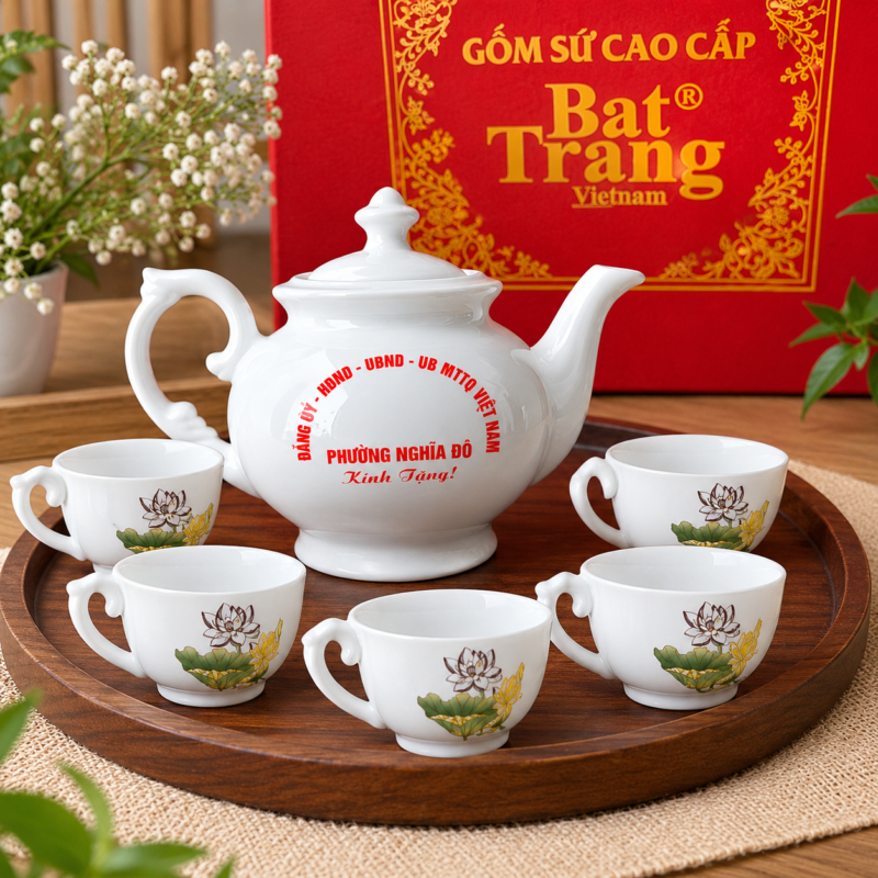 Mẫu ấm chén kiểu dáng cách điệu