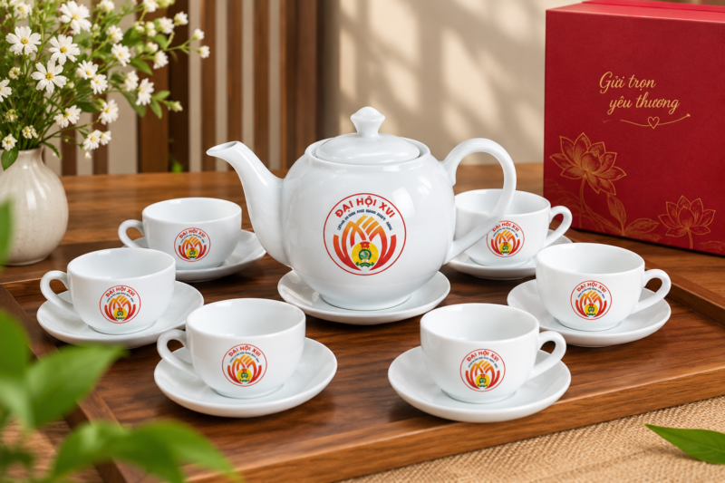 Chọn mẫu ấm chén theo phong cách thương hiệu