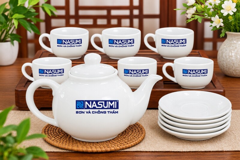 Xưởng Ấm Chén In Logo: Kinh Nghiệm Chọn Đơn Vị Sản Xuất - Quà Tặng Thiên Việt Những lỗi thường gặp khi đặt ấm chén in logo